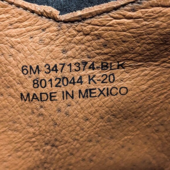 Frye Women Melissa Button Black Leather Equestrian Riding Lug Sole Boots Size 6 - Picture 8 of 11